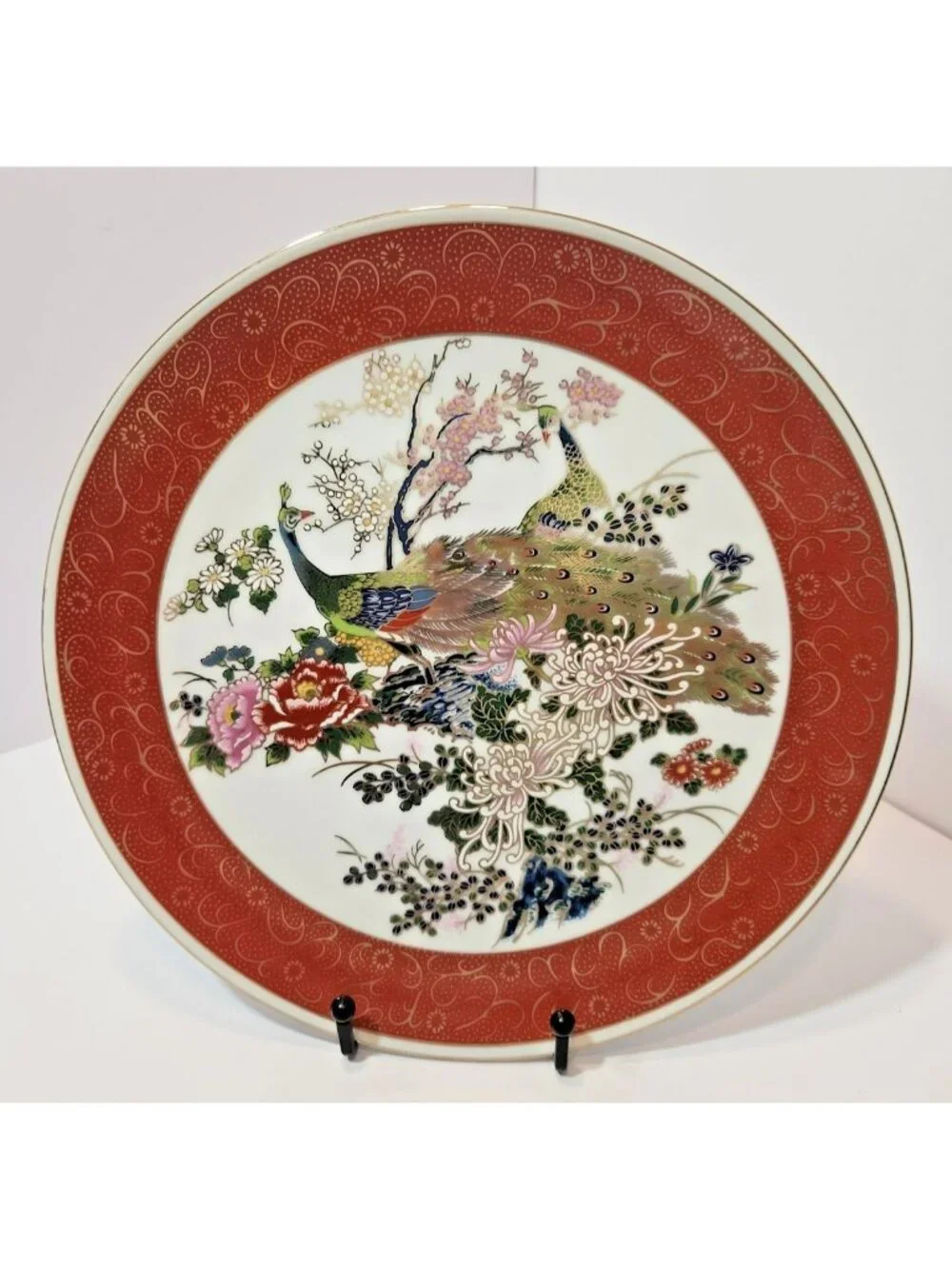 Vintage Satsuma Japanese Plate 10.5